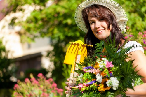 Beautiful garden created by Allans Gardeners