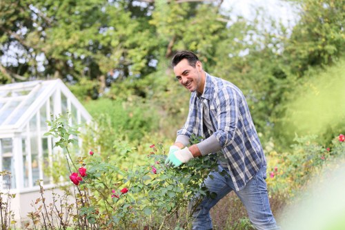 Advanced equipment used by Allans Gardeners for mowing