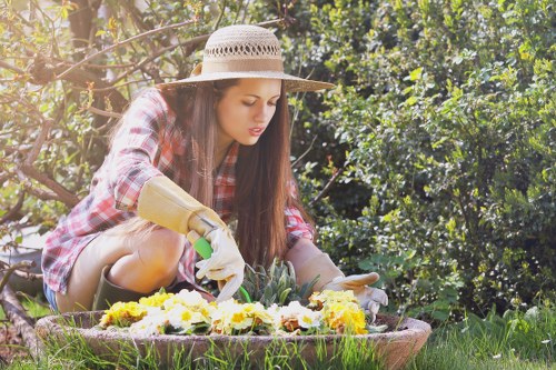 Professional garden maintenance services team at work in Rydalmere